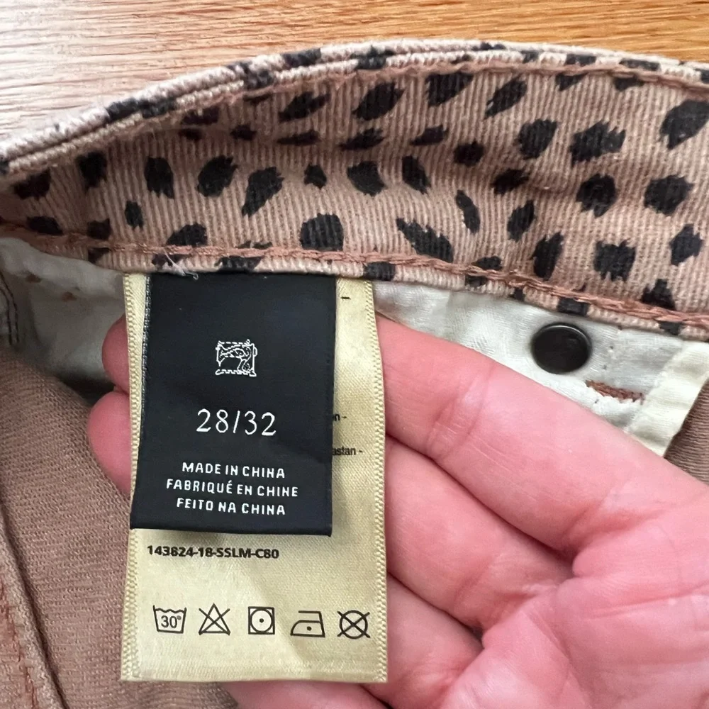 Scotch & Soda | leopard jeans size 28 - Picture 8 of 11